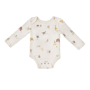 
                  
                    Lap Shoulder One-Piece - On the Farm
                  
                
