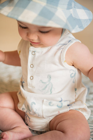 
                  
                    Sleeveless One-Piece Octopus Oasis
                  
                