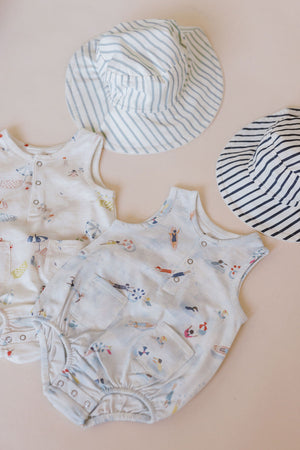 
                  
                    Sleeveless One-Piece (Surf)
                  
                