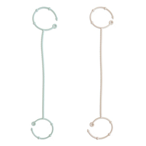 
                  
                    Adjustable Silicone Strap 2-Pack (Cambridge Blue/Shifting Sand)
                  
                
