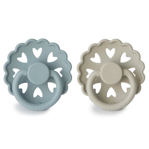 
                  
                    FRIGG Andersen Silicone Baby Pacifier |2-Pack | 6-18 Months (Ole Lukole/Clumsy Hans)
                  
                