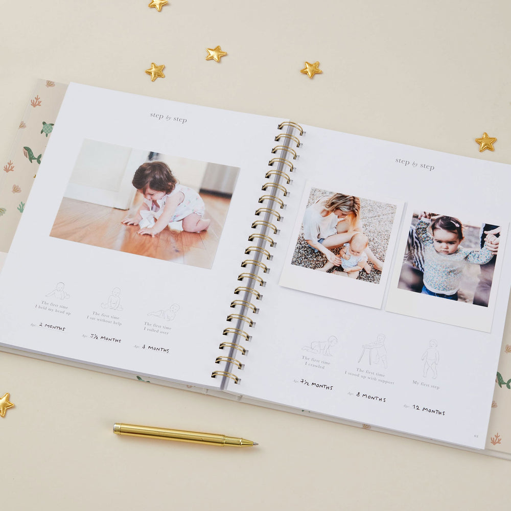 
                  
                    My Baby Book - Baby Memory Book - Sea Friends
                  
                