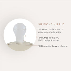 
                  
                    FRIGG Rope Silicone Pacifier| 2-Pack | 0-6 Months (Sage/Croissant)
                  
                