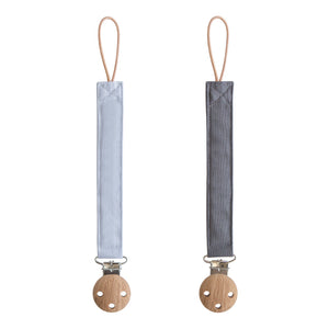 
                  
                    Linen Pacifier Clip 2-Pack (Powder Blue/Deep Sea)
                  
                