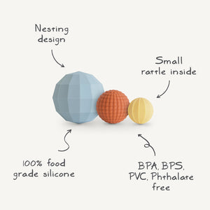 
                  
                    Nesting Spheres Sensory Toy (Blush)
                  
                