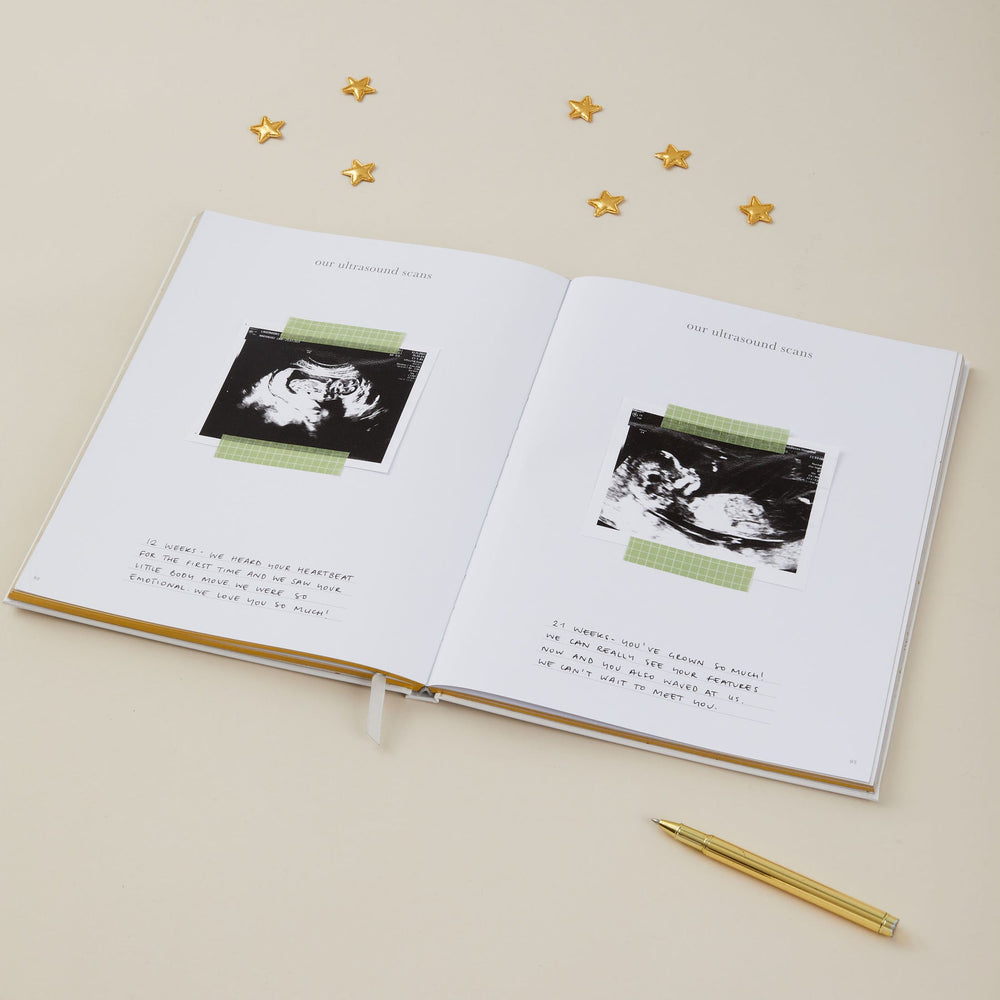 
                  
                    My Pregnancy Journal -  White with Gilded Edges
                  
                