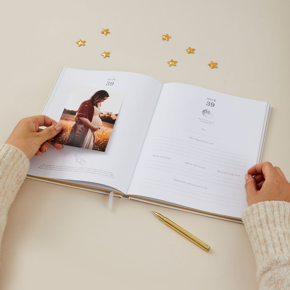
                  
                    My Pregnancy Journal -  White with Gilded Edges
                  
                
