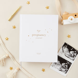
                  
                    My Pregnancy Journal -  White with Gilded Edges
                  
                
