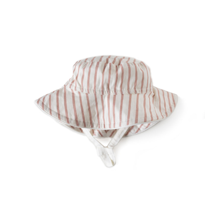 Bucket Hat - Stripes Away Dark Pink