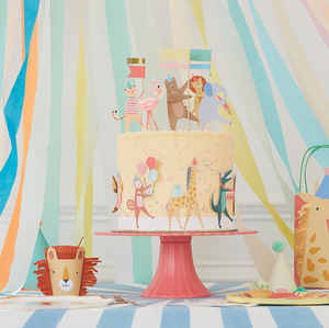 
                  
                    Animal Parade Cake Wrap & Toppers
                  
                