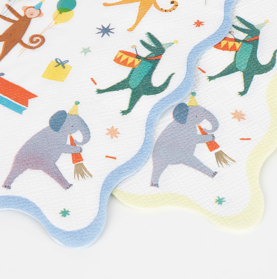 
                  
                    Animal Parade Servilletas Grandes (x 16)
                  
                