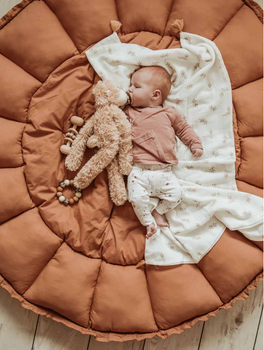 
                  
                    Bloom Tawny Brown Organic Babymat
                  
                