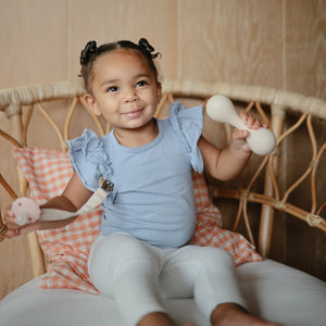 
                  
                    Linen Pacifier Clip 2-Pack (Blush/Cream)
                  
                
