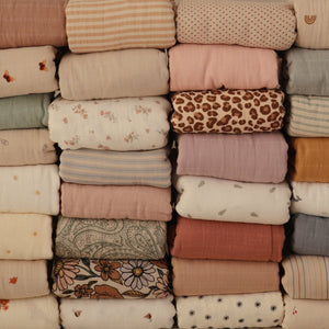 
                  
                    Muslin Swaddle Blanket Organic Cotton (Dinosaur)
                  
                