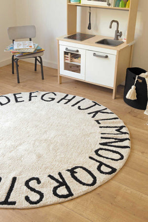 
                  
                    Alfombra Lavable ABC Natural Negro
                  
                