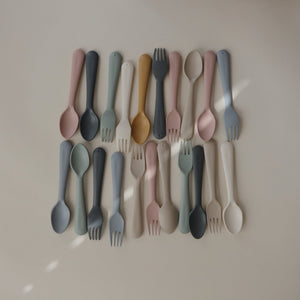 
                  
                    Fork and Spoon Set (Soft Lilac)
                  
                