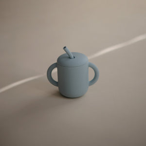 
                  
                    Silicone Training Cup + Straw (Powder Blue)
                  
                