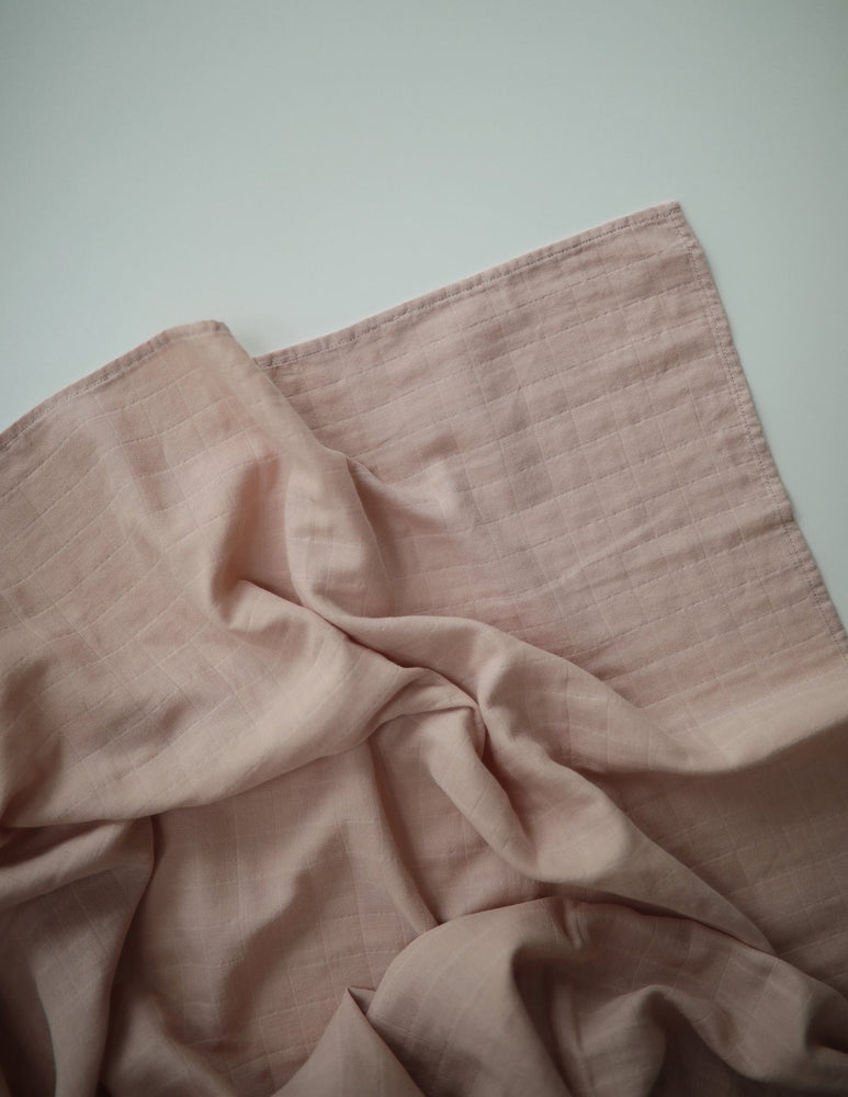 
                  
                    Muslin Swaddle Blanket Organic Cotton (Blush)
                  
                