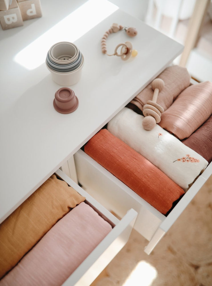 
                  
                    Swaddle de Muselina y Algodón Orgánico (Blush)
                  
                