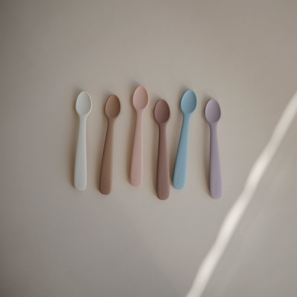 
                  
                    Silicone Feeding Spoons (Soft Lilac) 2-Pack
                  
                