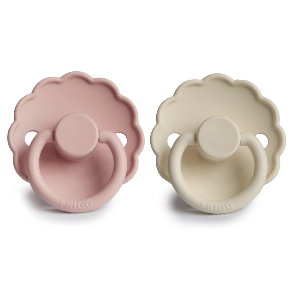 
                  
                    FRIGG Daisy Silicone Pacifier 2-Pack (Blush/Cream)
                  
                