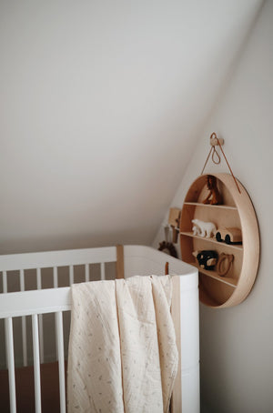 
                  
                    Muslin Swaddle Blanket Organic Cotton (Rocket Ship)
                  
                