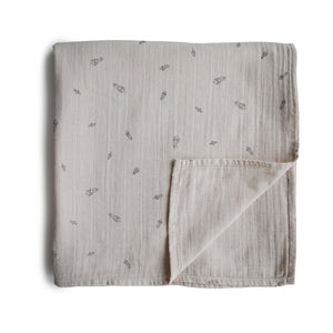 
                  
                    Muslin Swaddle Blanket Organic Cotton (Rocket Ship)
                  
                
