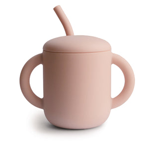 
                  
                    Vaso de Entrenamiento de Silicona + Popote (Blush)
                  
                