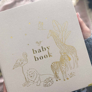 
                  
                    My Baby Book - Baby Memory Book - Safari
                  
                