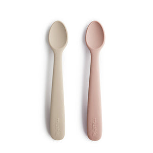 
                  
                    Silicone Feeding Spoons (Blush/Shifting Sand) 2-Pack
                  
                