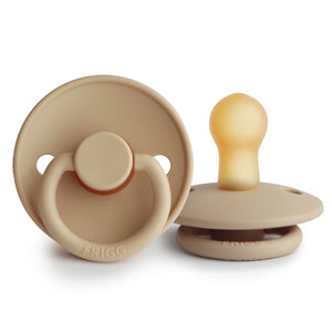 
                  
                    FRIGG Natural Rubber Pacifier |6-18 Months| (Croissant)
                  
                