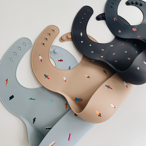 
                  
                    Silicone Baby Bib (Retro Cars)
                  
                