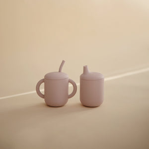 
                  
                    Silicone Training Cup + Straw (Soft Lilac)
                  
                