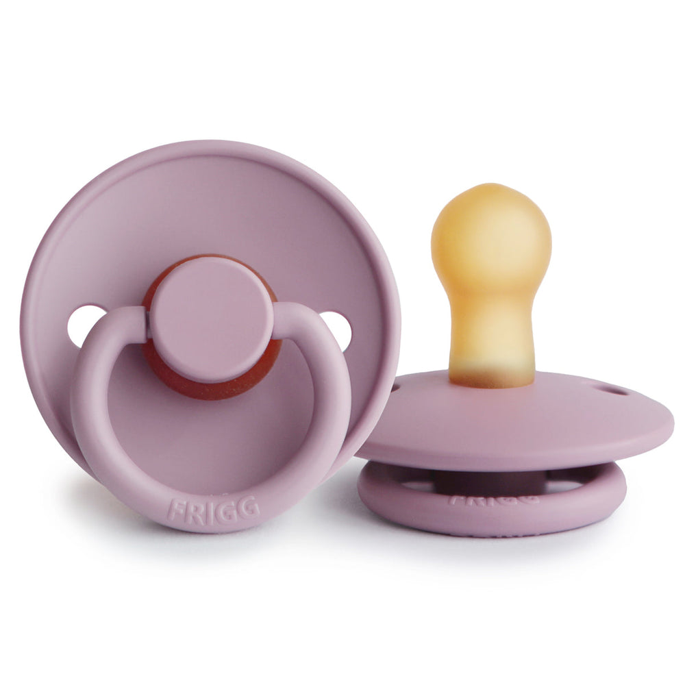 FRIGG Natural Rubber Pacifier |0-6 Months|  (Heather)