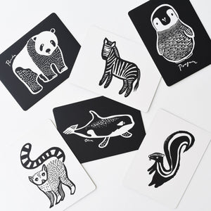 
                  
                    Tarjetas de arte para bebé - Colección en blanco y negro
                  
                