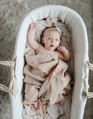 
                  
                    Muslin Swaddle Blanket Organic Cotton (Natural)
                  
                