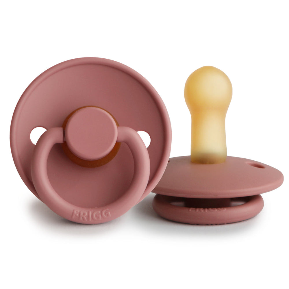 
                  
                    FRIGG Natural Rubber Pacifier |6-18 Months| (Powder Blush)
                  
                