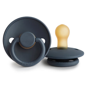 
                  
                    FRIGG Natural Rubber Pacifier |6-18 Months| (Slate)
                  
                
